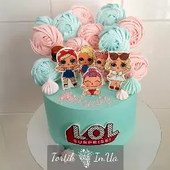 Торт лялька Лол