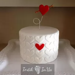 Торт на День Святого Валентина 