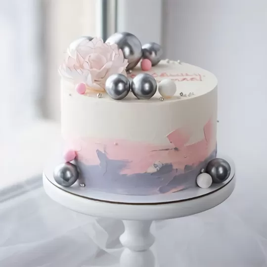 Кремовий торт на 8 березня