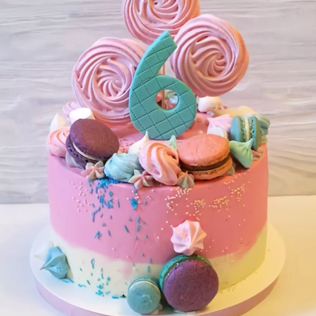 Торт на 6 лет девочке