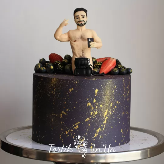 Торт хлопцеві на 25 років