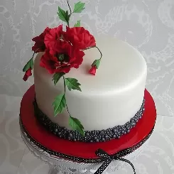 Торт на річницю весілля 8 років