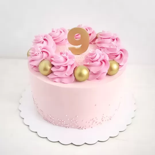 Торт девочке на 9 лет